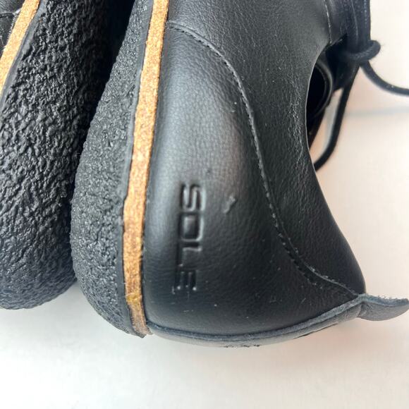 Sole District by Recork Tour Men's Black Lace Up Shoes Sz 9 - Picture 9 of 11